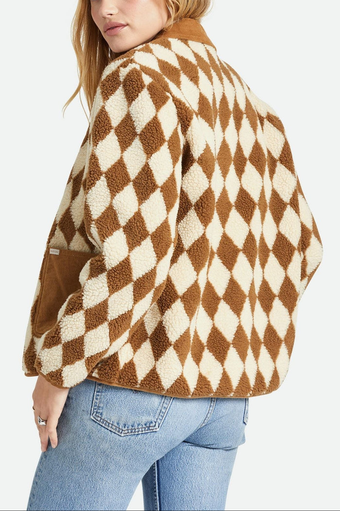 Wylie Sherpa Jacket - Washed Copper