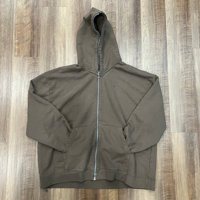 Jordan x Travis Scott Full Zip Hoodie Palomino