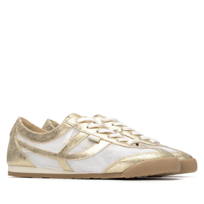 XTI 145442 Gold Trainers