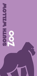Zoo - Gorilla Exhibit Single Vinyl Banner Dekra-Lite